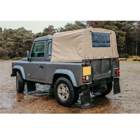 EXT204-9 - 3/4 Sand Pvc Hood Truck Cab for Defender 90