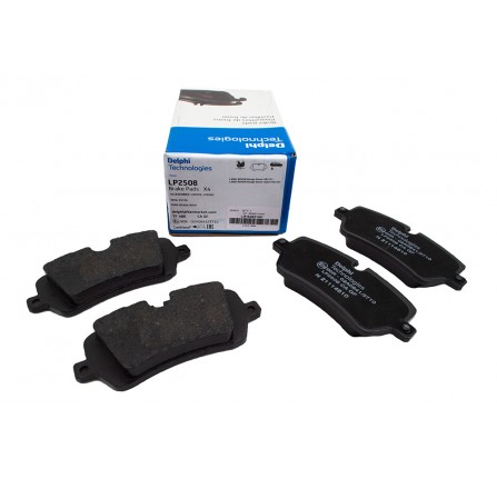 Delphi Rear Brake Pads from Chassis HA181301 to HA99999