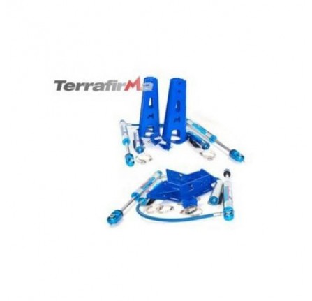 Terrafirma Mega Sport 9" Travel Shocks & Mount Kit Suitable for Defender 90/110/130/D1/RRC