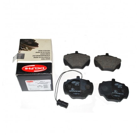 Rear Brake Pad Set with Sensor Lockhead