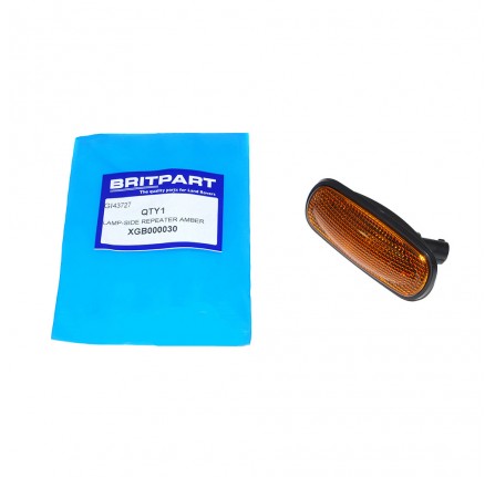 Side Repeater Lamp 90/110 from 1A616042. Discovery 2. and Freelander 1 to 1A999999 Amber