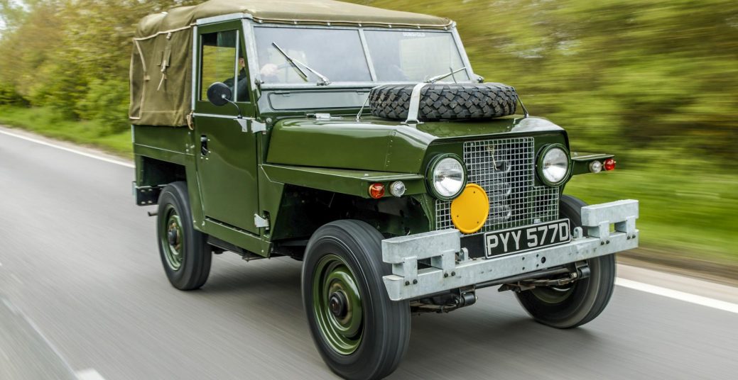 Land Rover Military Vehicle