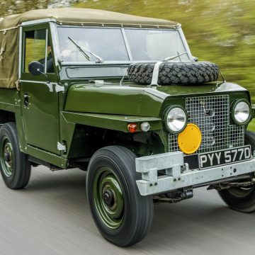 Land Rover Military Vehicle